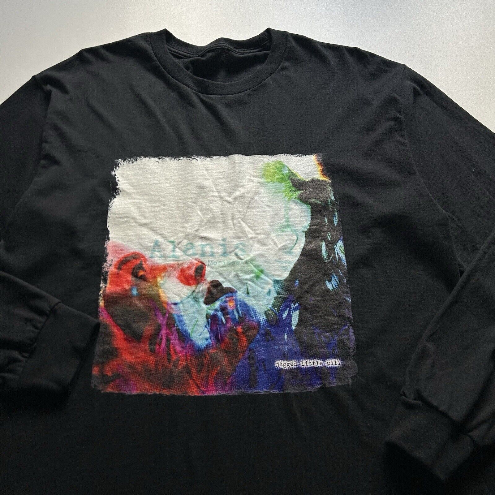 Band Tees × Vintage Vintage Y2K Alanis Morissette Long Sleeve T Shirt Large Rare Size US L / EU 52-54 / 3 - 2 Thumbnail