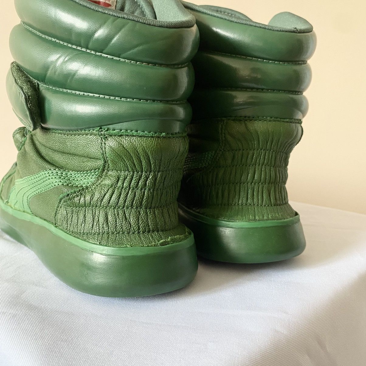 Japanese Brand Ultra Rare Puma Jesper High Top Sneakers Shoes Future Style Size US 9 / EU 42 - 4 Thumbnail