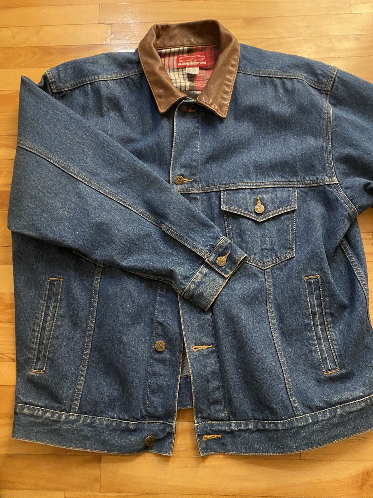 Vintage Marlboro jean jacket