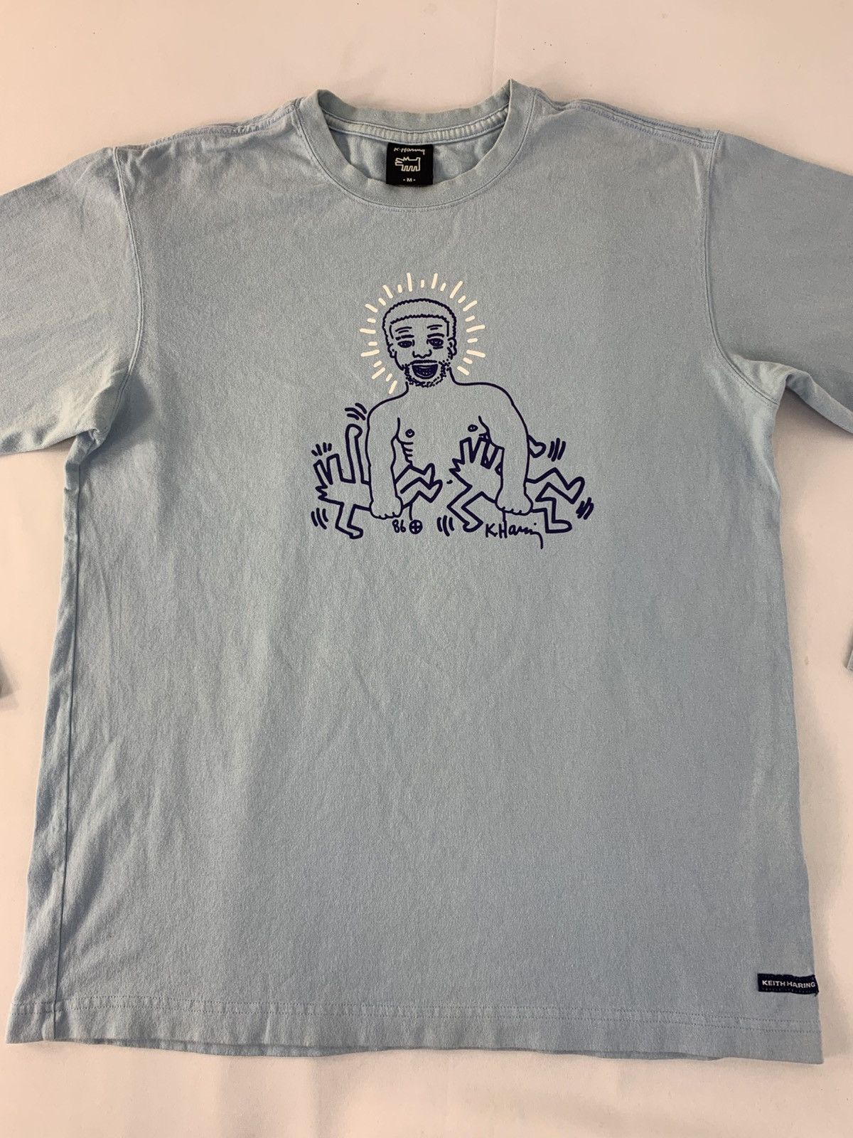 Keith Haring Keith Haring Vintage Pop Art Tee Size US M / EU 48-50 / 2 - 3 Thumbnail