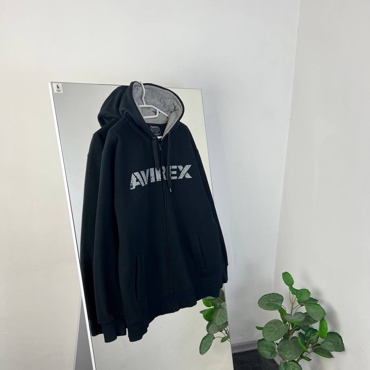 Avirex Avirex Vintage Zip Hoodie Boxy Fit 90s Big Logo Size US XL / EU 56 / 4 - 1 Thumbnail
