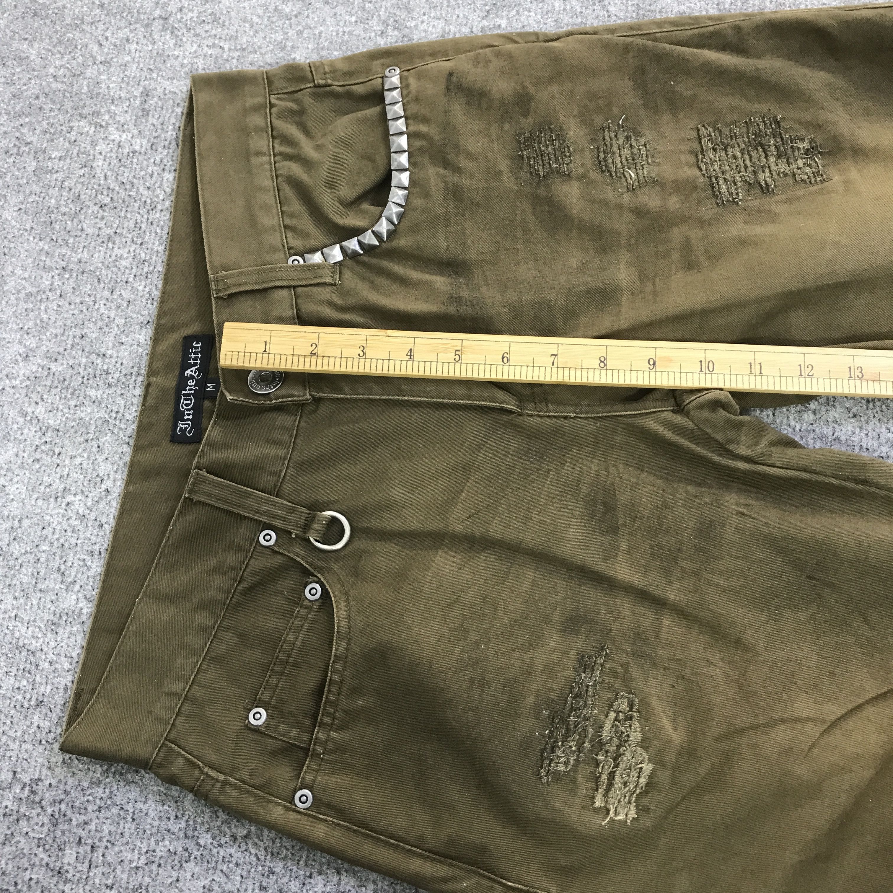 In The Attic IN THE ATTIC DISTRESSED PANTS K118B12 Size US 30 / EU 46 - 8 Thumbnail