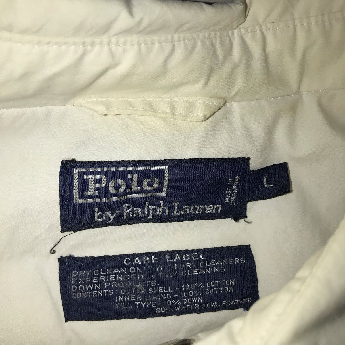 Polo Ralph Lauren Polo Ralph Lauren Suicide Ski Down Zip Up Jacket Size US L / EU 52-54 / 3 - 3 Thumbnail
