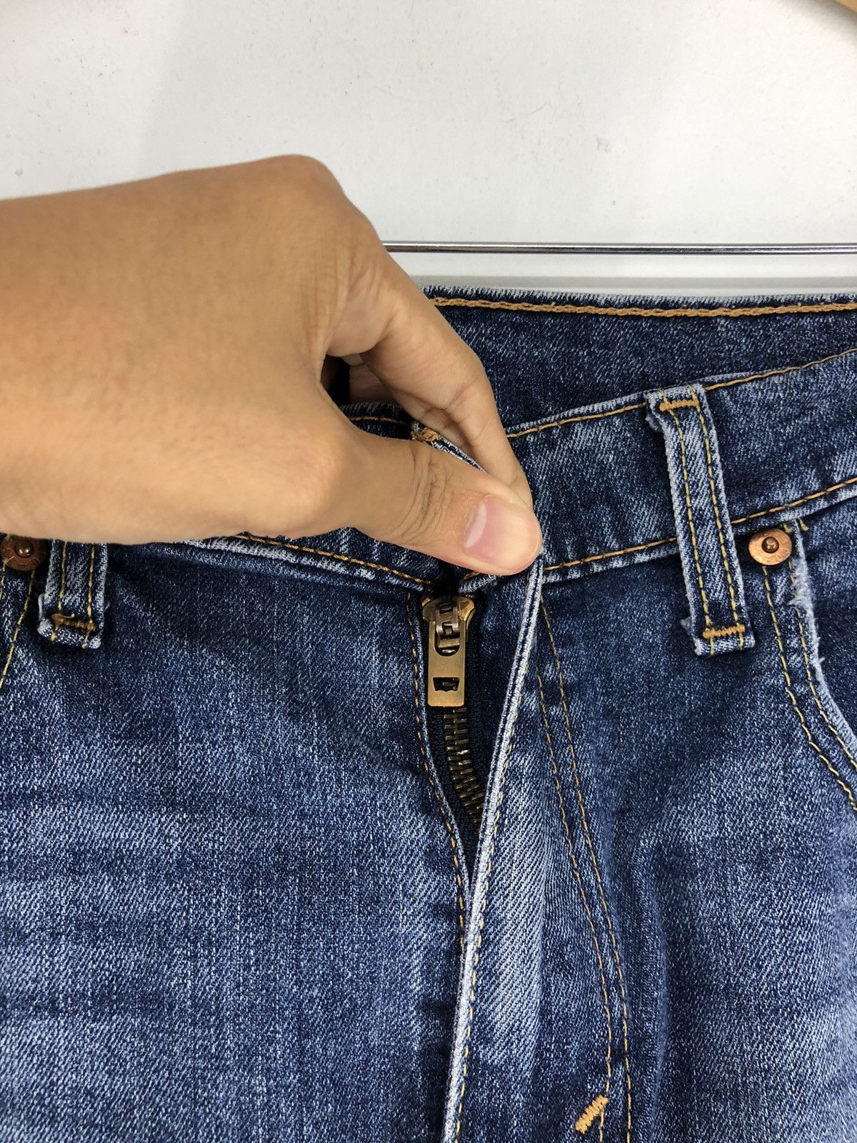 Levi's Vintage Levis 511 Patchwork Distressed Faded Blue Jeans Size US 34 / EU 50 - 7 Thumbnail