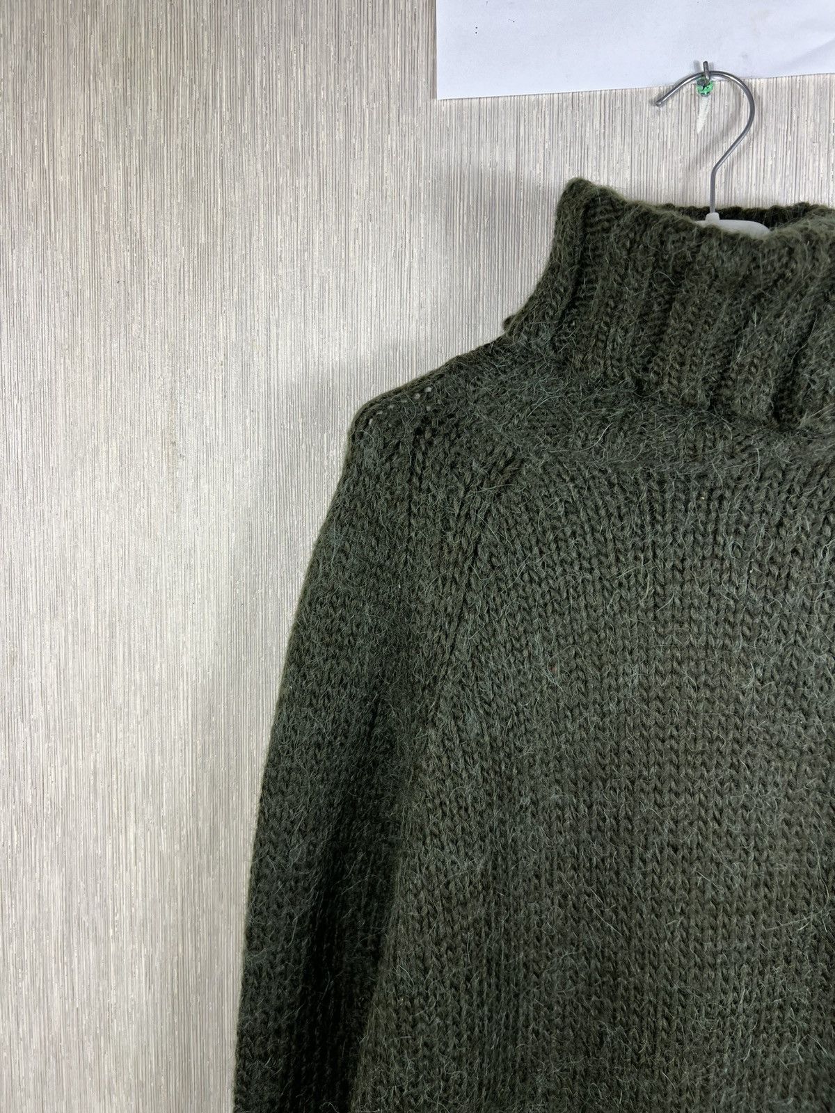 Diesel Vintage Diesel heavy wool alpaca turtleneck sweater gothic Size US M / EU 48-50 / 2 - 4 Thumbnail
