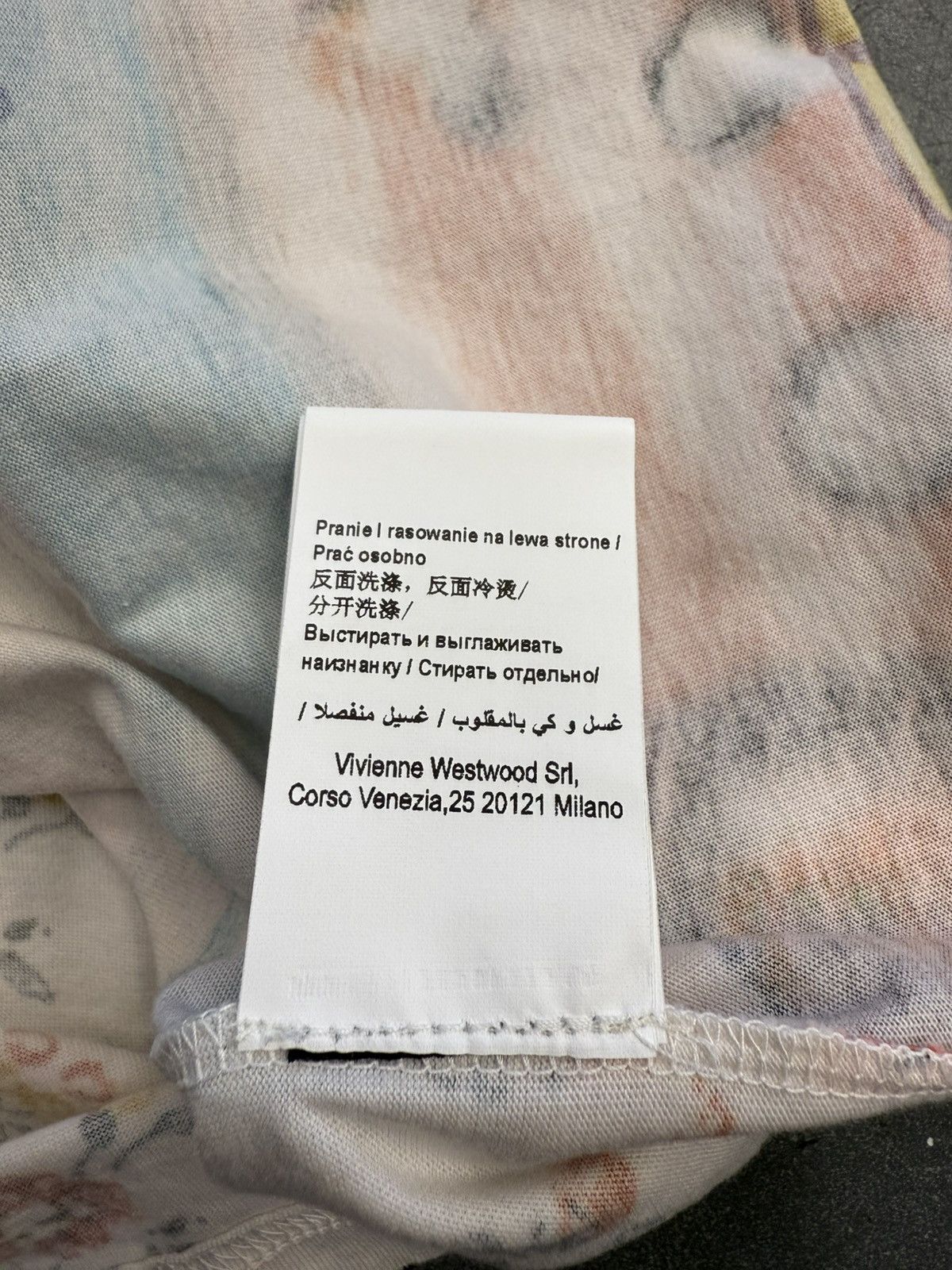 Vivienne Westwood Vivienne Westwood Oversized Snowman Multicolor Tee Size US S / EU 44-46 / 1 - 13 Thumbnail