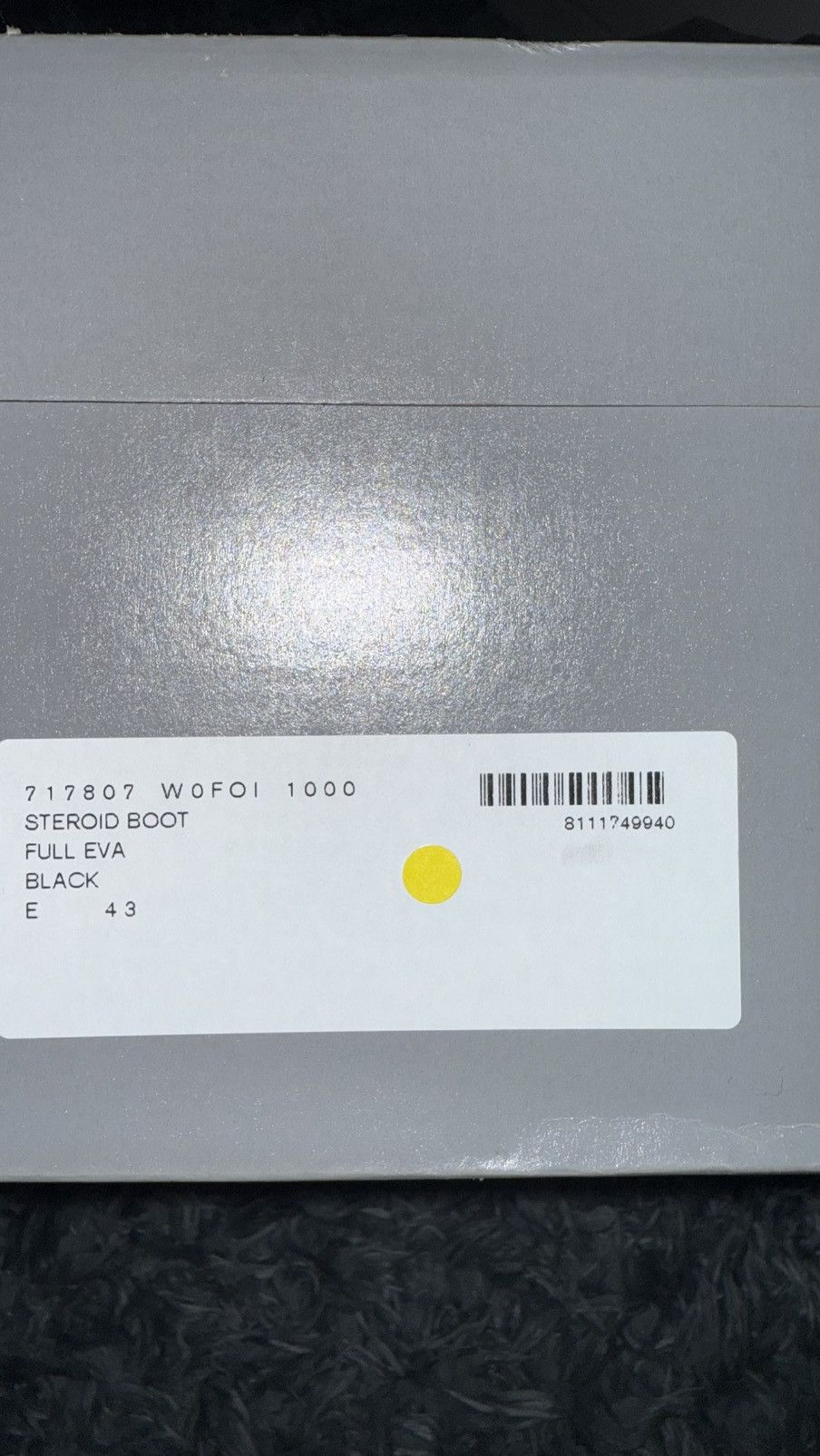 Balenciaga Steroid Boots Black Rubber Balenciaga Size US 10 / EU 43 - 6 Thumbnail