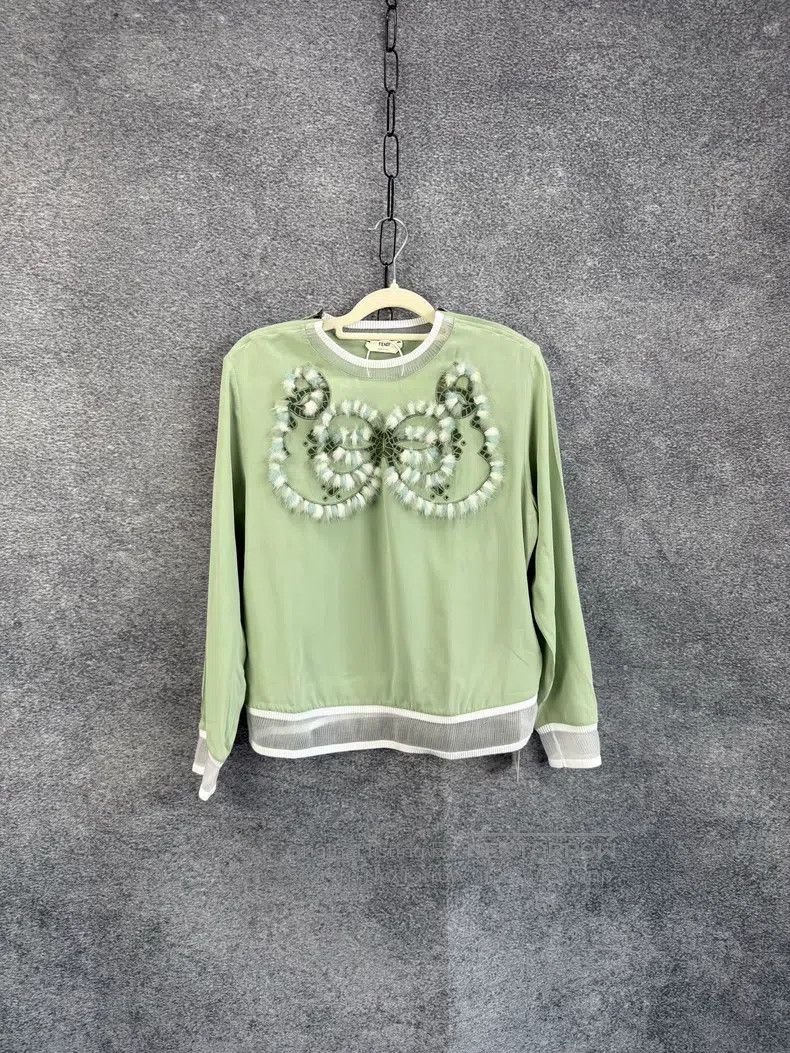 Fendi Fendi Butterfly pattern top Size XS / US 0-2 / IT 36-38 - 1 Thumbnail