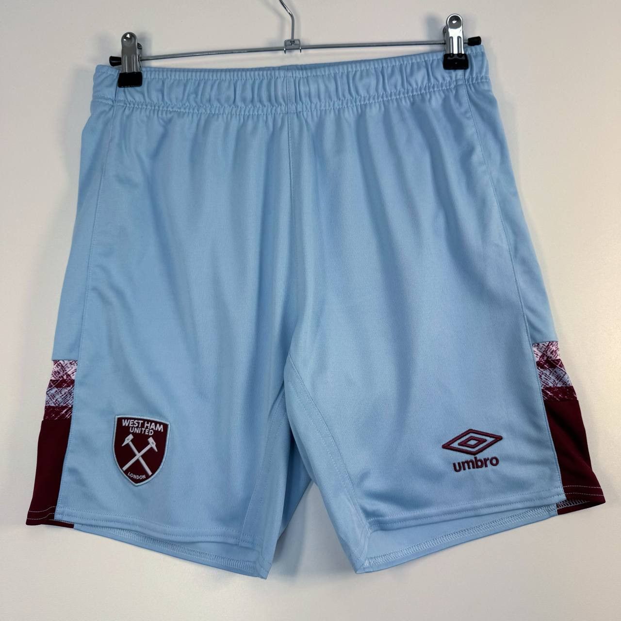 Umbro Umbro West Ham United Shorts Sky Blue Home Size S Size US S / EU 44-46 / 1 - 1 Thumbnail