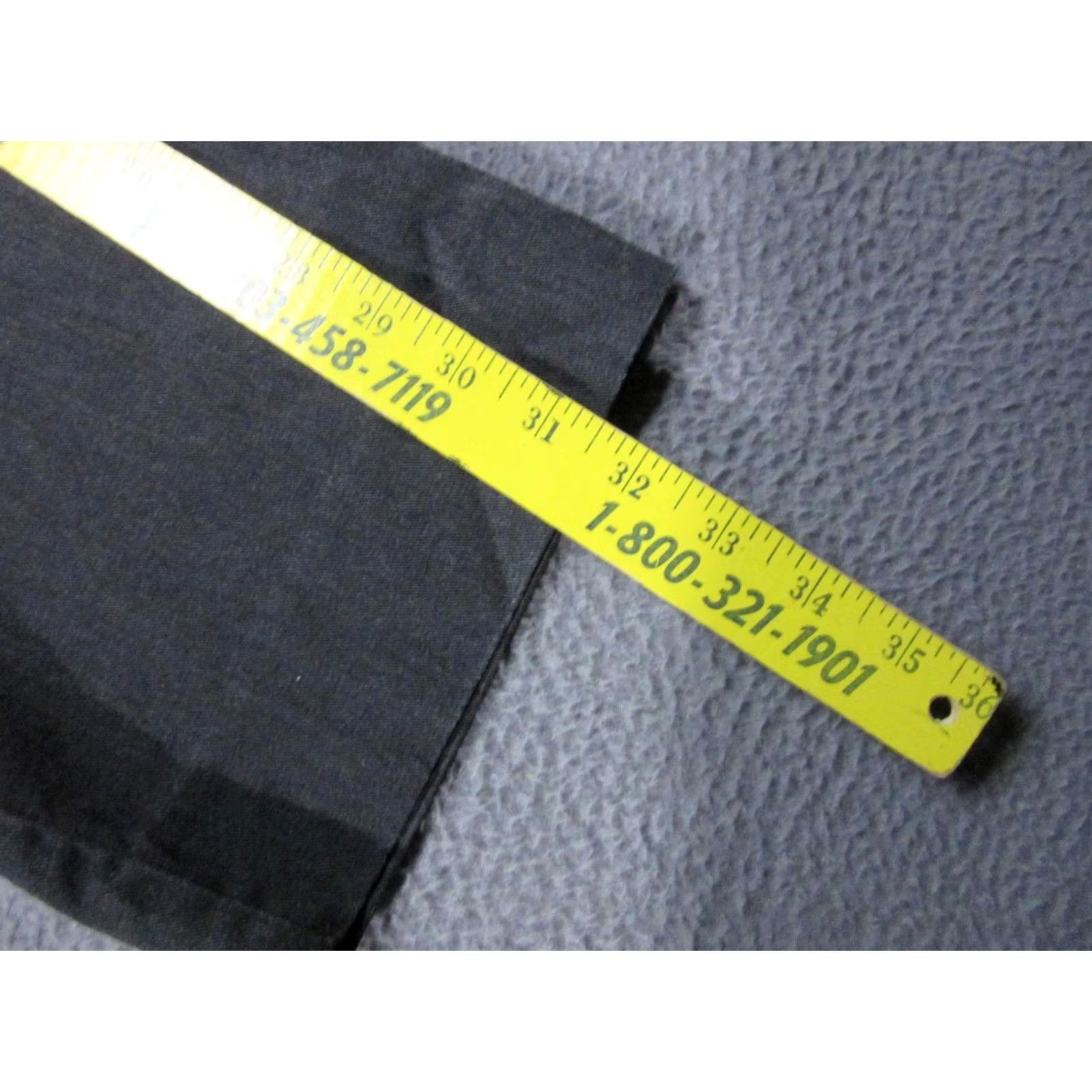 Gap Gap Khakis Pants Mens 34x32 Gray Tailored Straight Fit Chino Office Casual Size US 34 / EU 50 - 3 Thumbnail