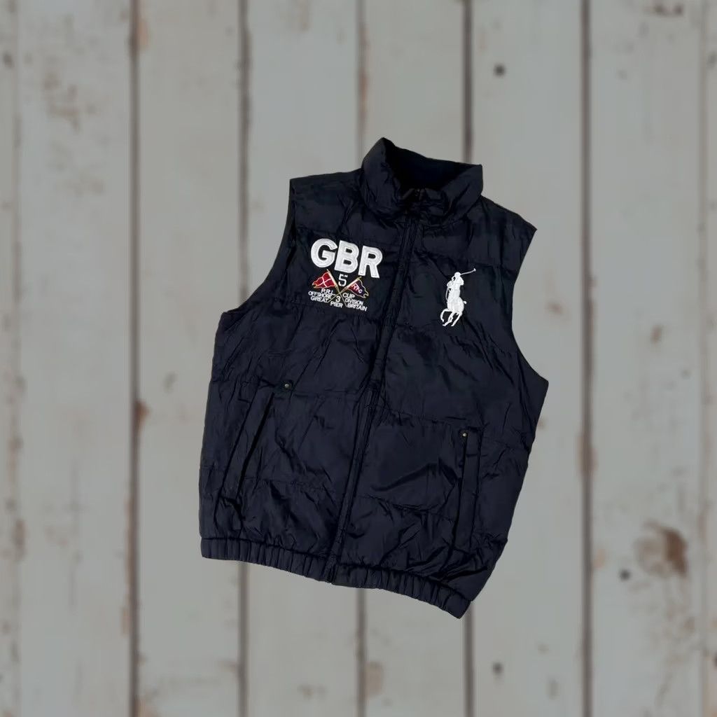 Polo Ralph Lauren VINTAGE Polo Ralph Lauren Vest Black Size S Men GBR Great Britain Logo Size US S / EU 44-46 / 1 - 1 Thumbnail
