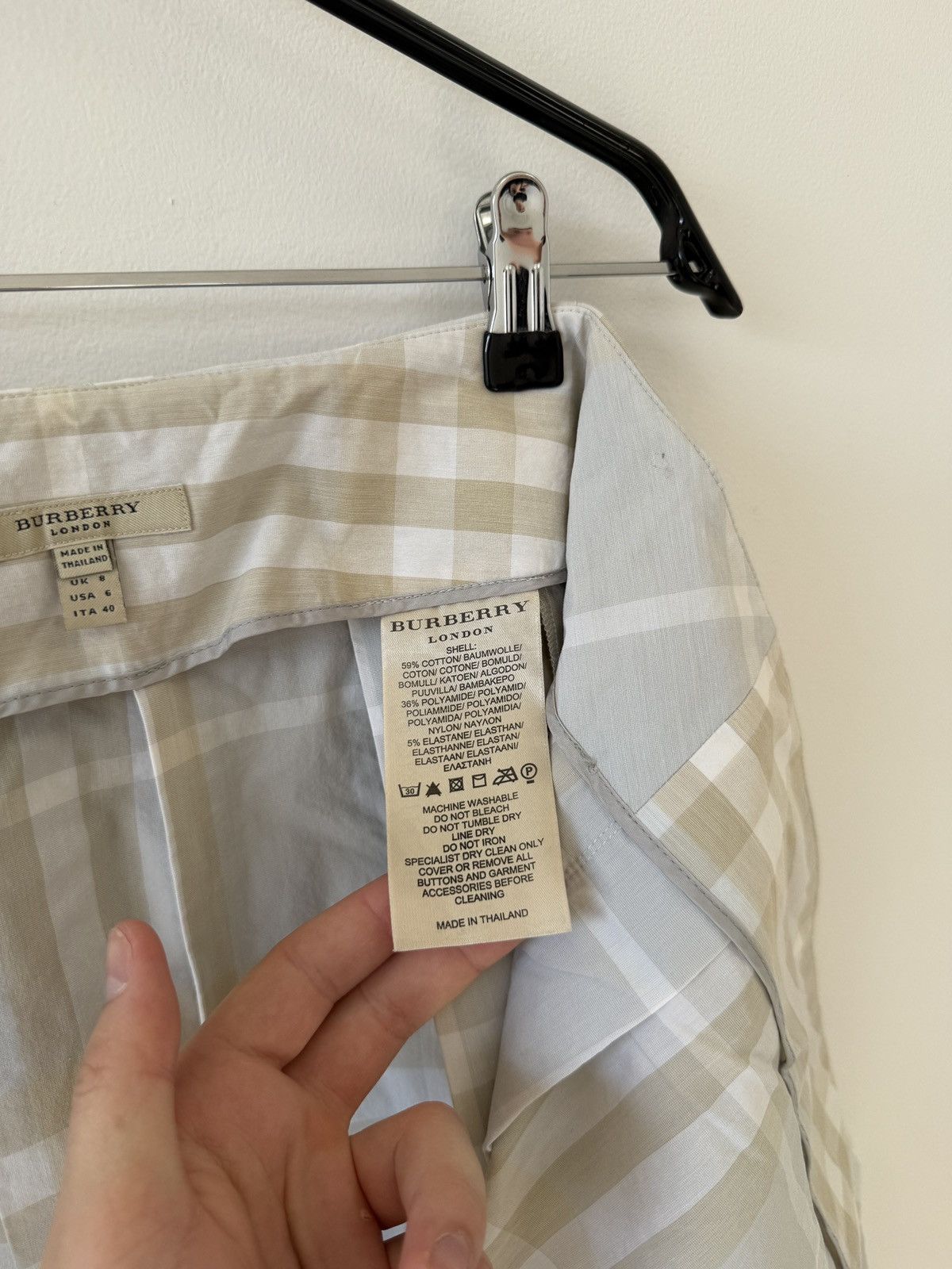Burberry Burberry London Skirt Nova Check Size 28" / US 6 / IT 42 - 13 Thumbnail