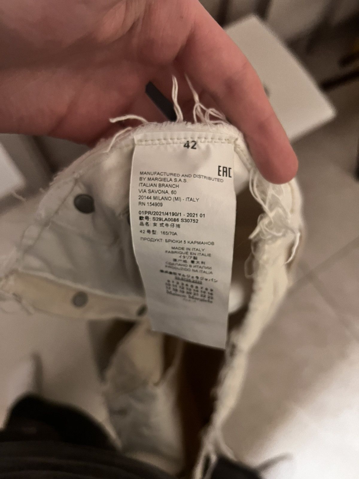 Maison Margiela Maison Margiela jeans Size US 42 / EU 58 - 4 Thumbnail