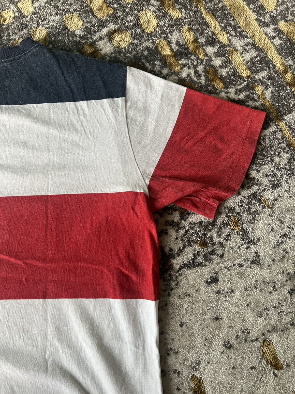 45rpm × Denime × Indigo DNM Gear Denime stripe t shirt Size US M / EU 48-50 / 2 - 12 Thumbnail