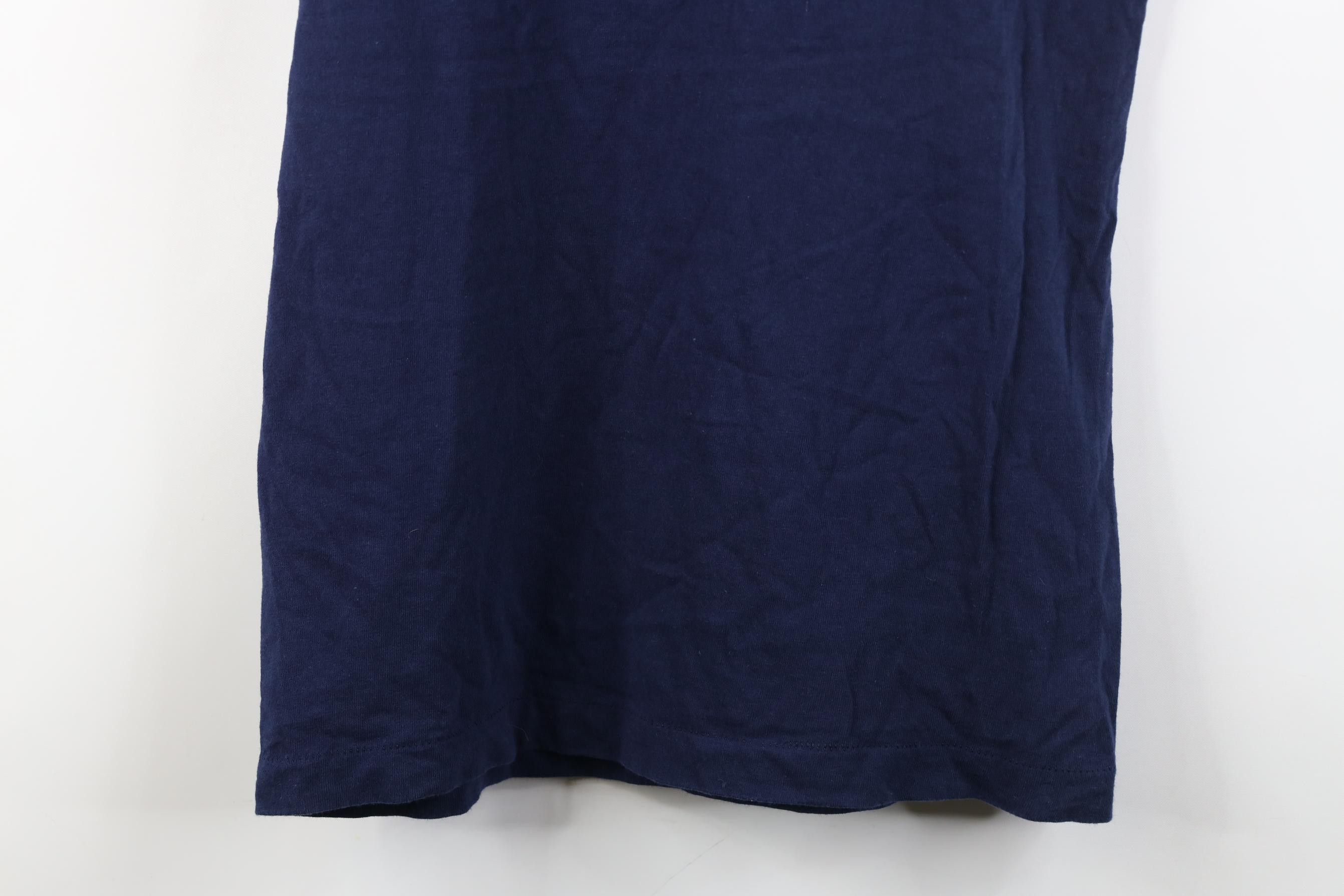 Vintage Vintage 90s Streetwear Cotton Tank Top T-Shirt Blue USA Size US S / EU 44-46 / 1 - 8 Thumbnail