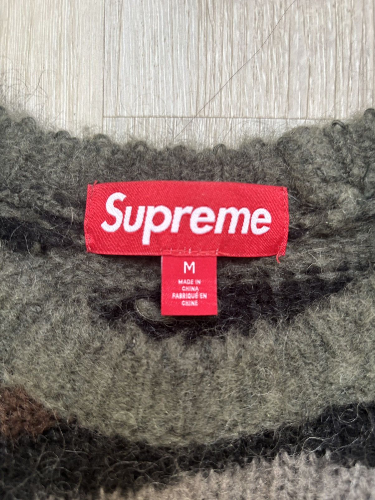 Supreme Supreme fw25 mohair sweater Size US L / EU 52-54 / 3 - 3 Thumbnail