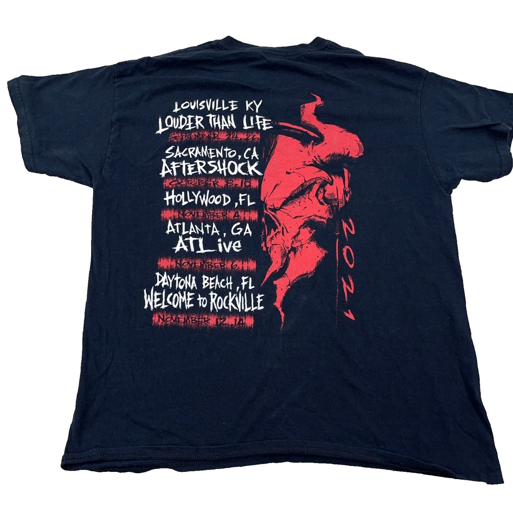 Alife Metallica Shirt Men Large Black Tee Rock Band Retro 90s Aloha Classic Hipster Colorful Shirt Mens L Black Rock Tee 2021 Louder Than Life Size US L / EU 52-54 / 3 - 2 Thumbnail