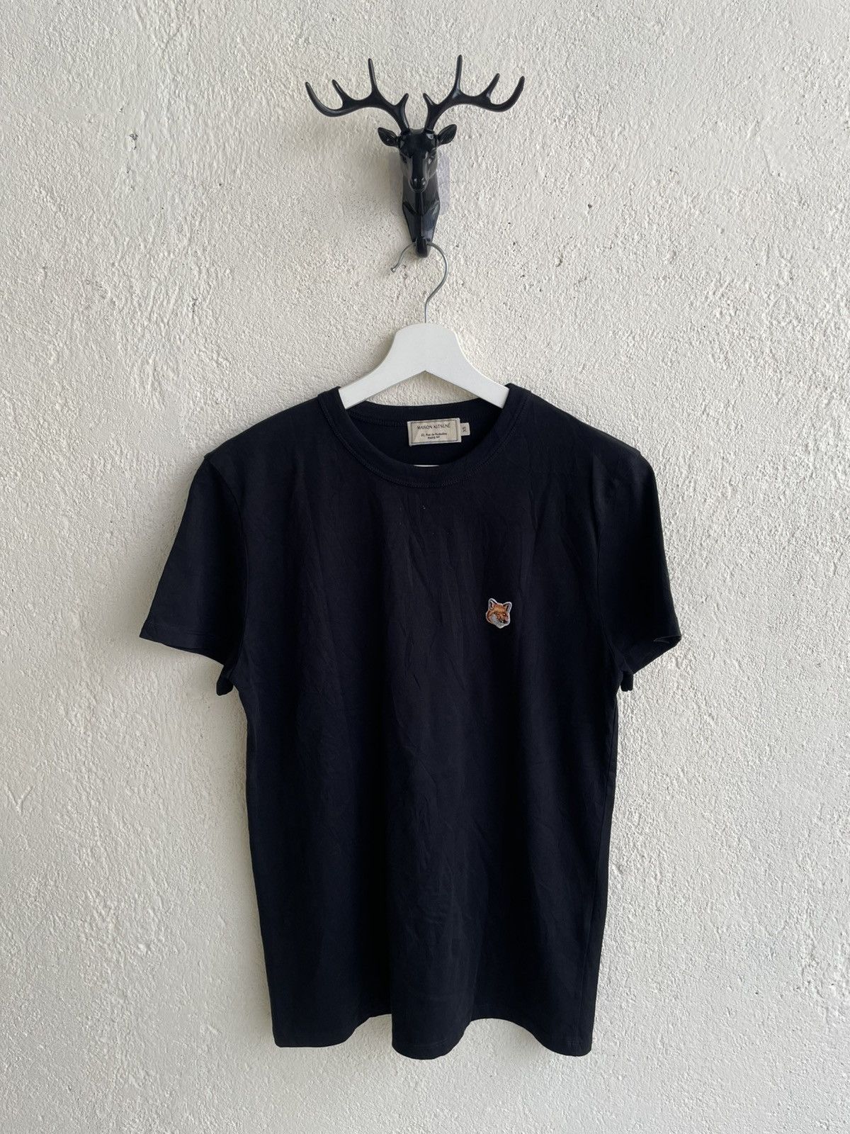 Japanese Brand 2000s Maison Kitsune T-shirt Embroidery Iconic Logo Y2K CDG Size US M / EU 48-50 / 2 - 1 Thumbnail