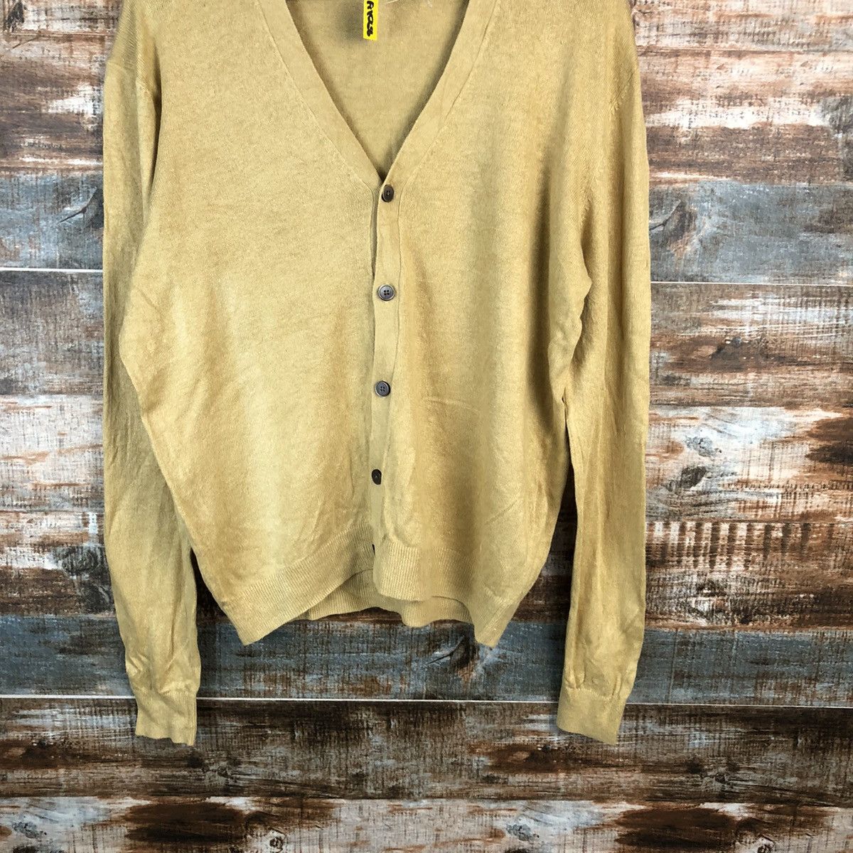 Japanese Brand Uniqlo Brown Cardigan Knitwear #A1568 Size US L / EU 52-54 / 3 - 3 Thumbnail
