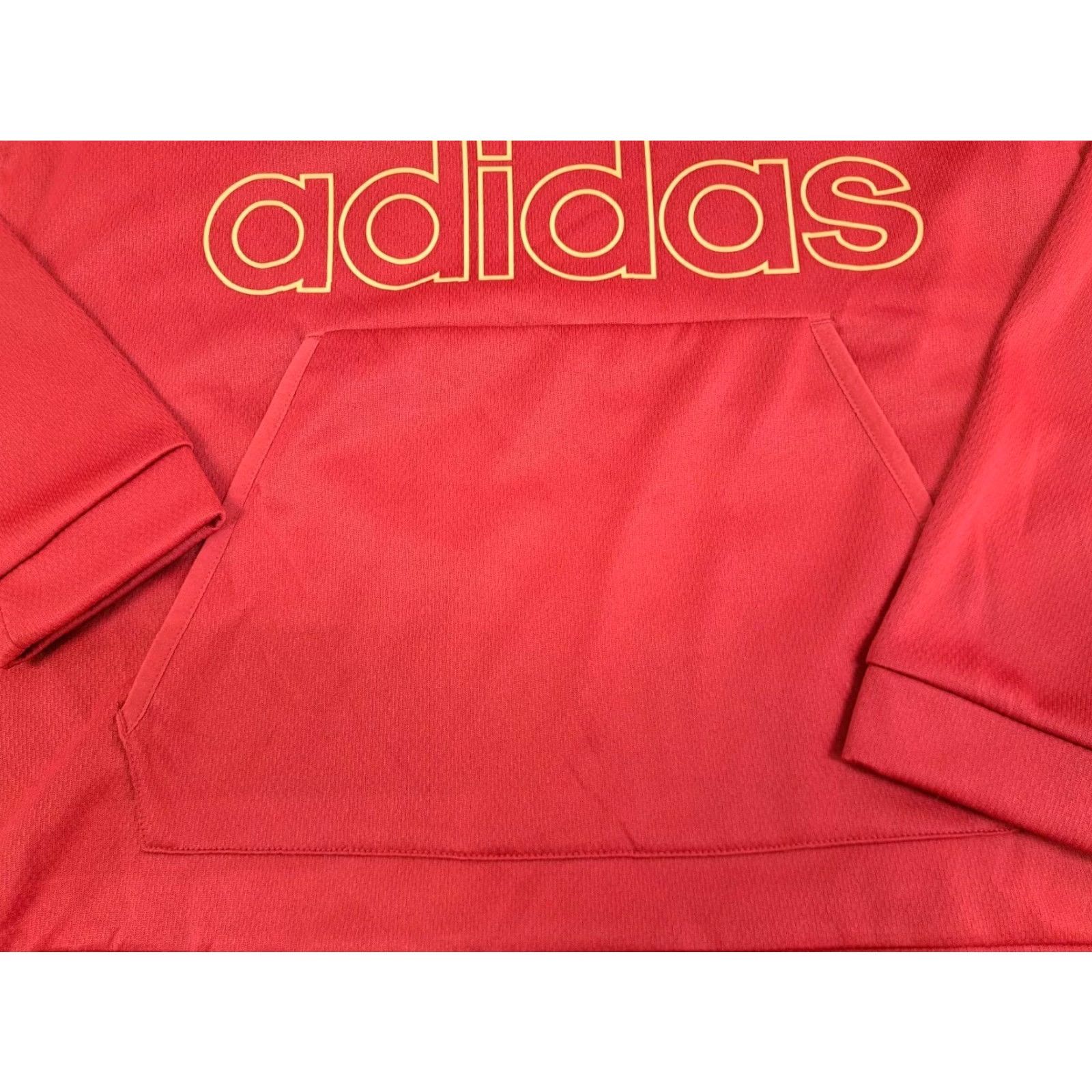 Adidas Adidas Womens Long Sleeve Hooded Pullover Maroon Climawarm Large #6373 Size L / US 10 / IT 46 - 7 Thumbnail