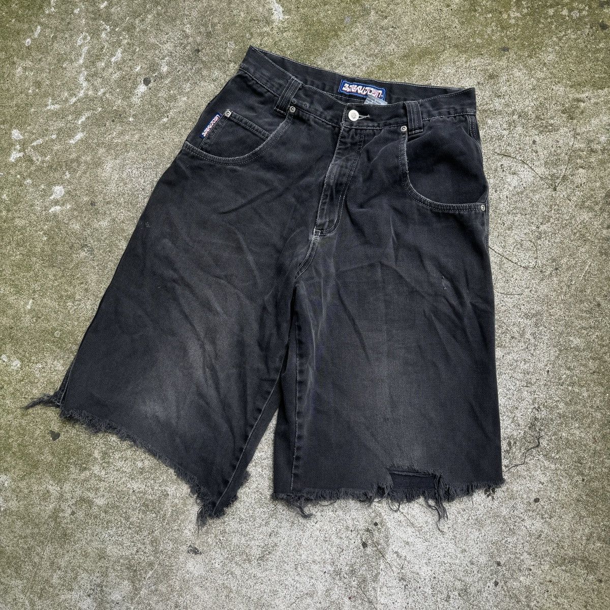 Vintage Faded Thrashed Breakdown Shorts ERD Grunge Balenciaga Size US 29 - 3 Thumbnail