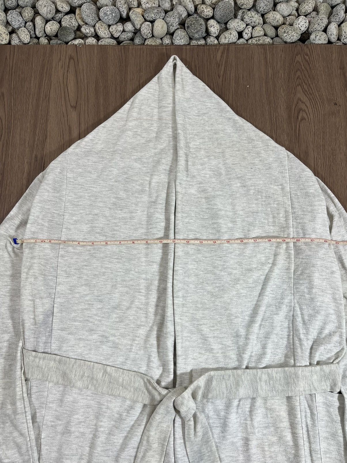 Tete Homme Tête Homme Robe Kimono Cardigan – Light Grey Wrap Belted Size US M / EU 48-50 / 2 - 11 Thumbnail