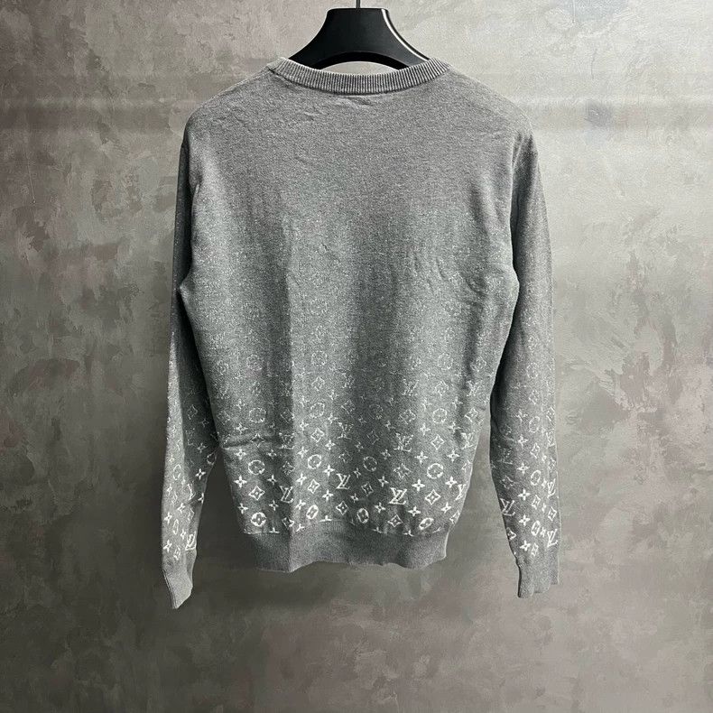 Louis Vuitton Louis Vuitton Grey Gradient Sweater Size US S / EU 44-46 / 1 - 5 Thumbnail