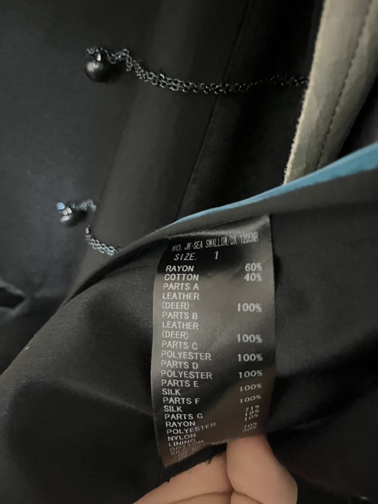 If Six Was Nine Got scammed If six was nine sea swallow jacket Size S / US 4 / IT 40 - 10 Thumbnail