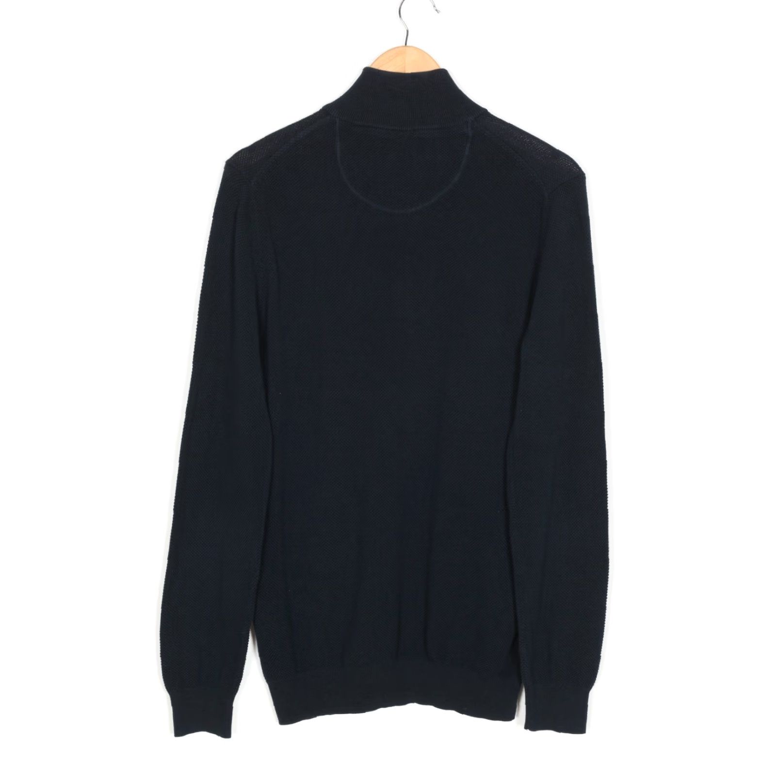 Gant GANT Cotton Pique Half Zip Jumper Men L Blue VR3526 Size US L / EU 52-54 / 3 - 4 Thumbnail