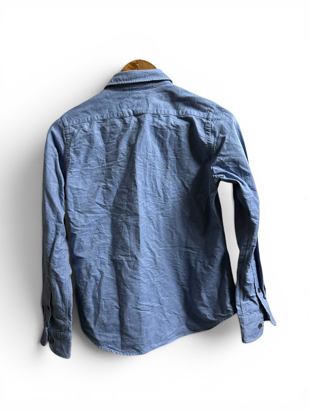 Nigel Cabourn Premium Cotton Button Down Shirt Size M / US 6-8 / IT 42-44 - 3 Thumbnail