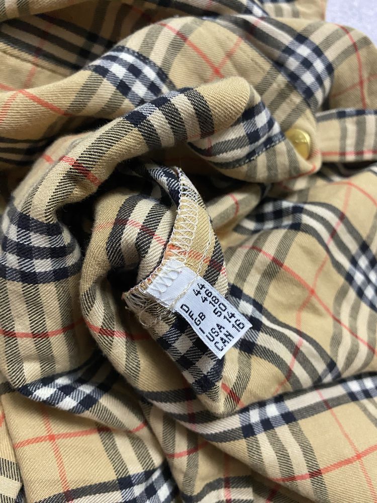 Burberry Burberry Vitnage Gold Button Overshirt Size M / US 6-8 / IT 42-44 - 4 Thumbnail