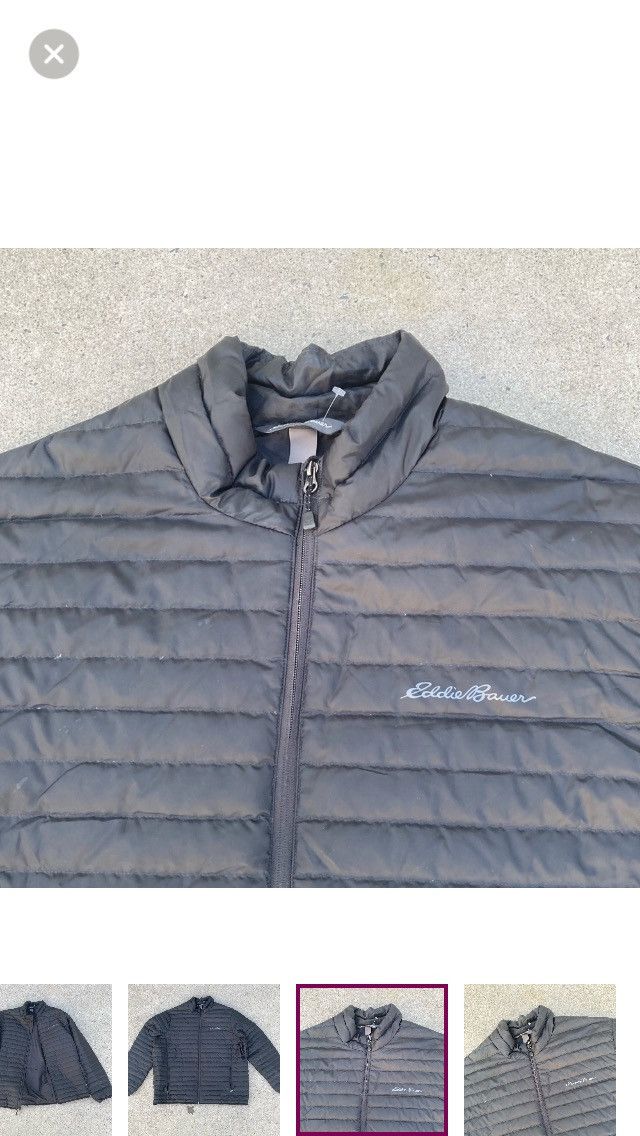 Eddie Bauer Eddie Bauer EB650 Black Puffer Down Jacket XXL Size US XXL / EU 58 / 5 - 10 Thumbnail