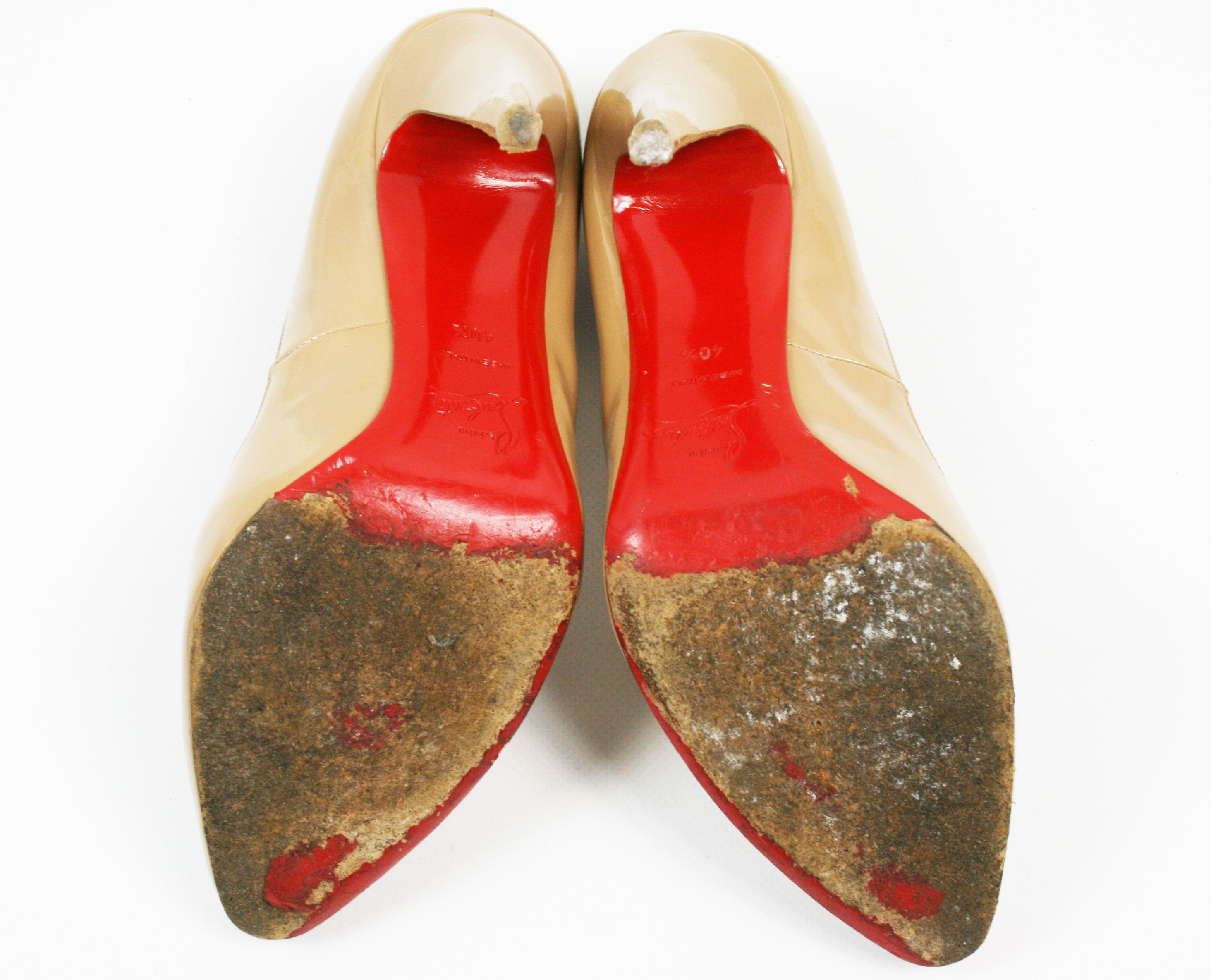 Christian Louboutin Patent Leather Simple Pumps Size US 10.5 / IT 40.5 - 10 Thumbnail