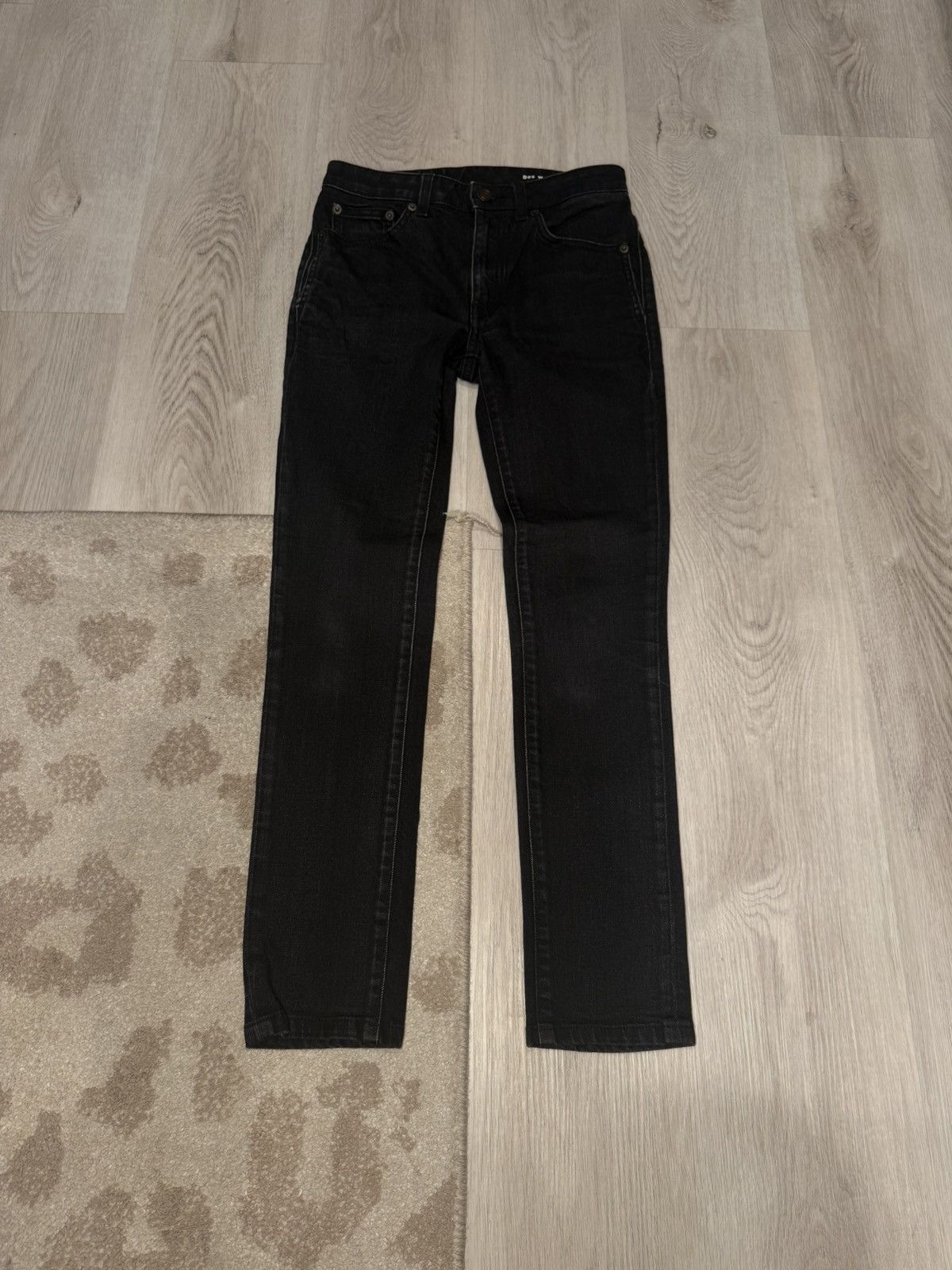 Saint Laurent Paris s/s 2021 black skinny jeans!! Size US 26 / EU 42 - 1 Thumbnail