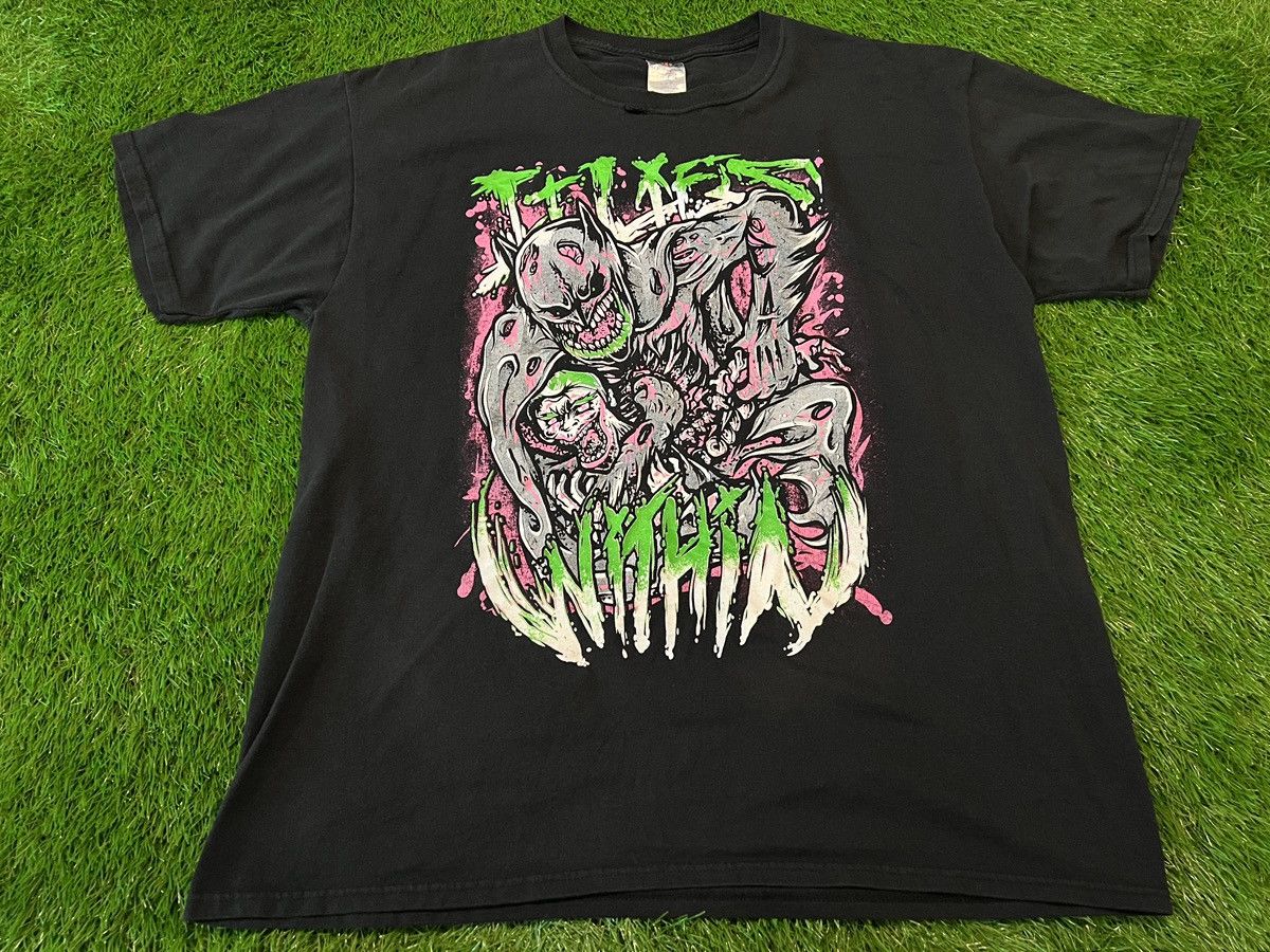 Band Tees It Lies Within Band Chrysalis Album Promo Merch Metalcore Size US L / EU 52-54 / 3 - 1 Thumbnail