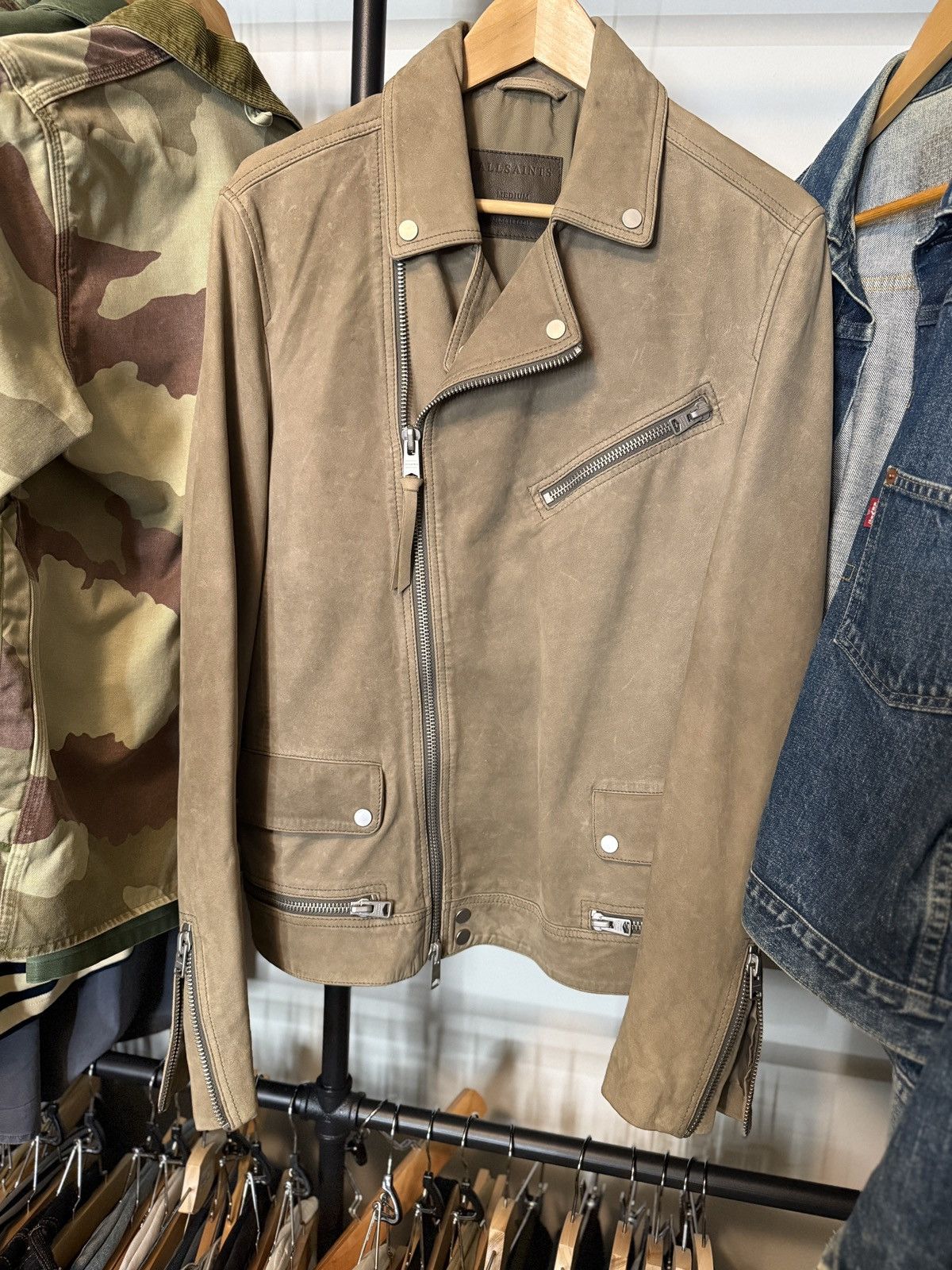 Allsaints Allsaints 100% suede Jacket Size US M / EU 48-50 / 2 - 1 Thumbnail
