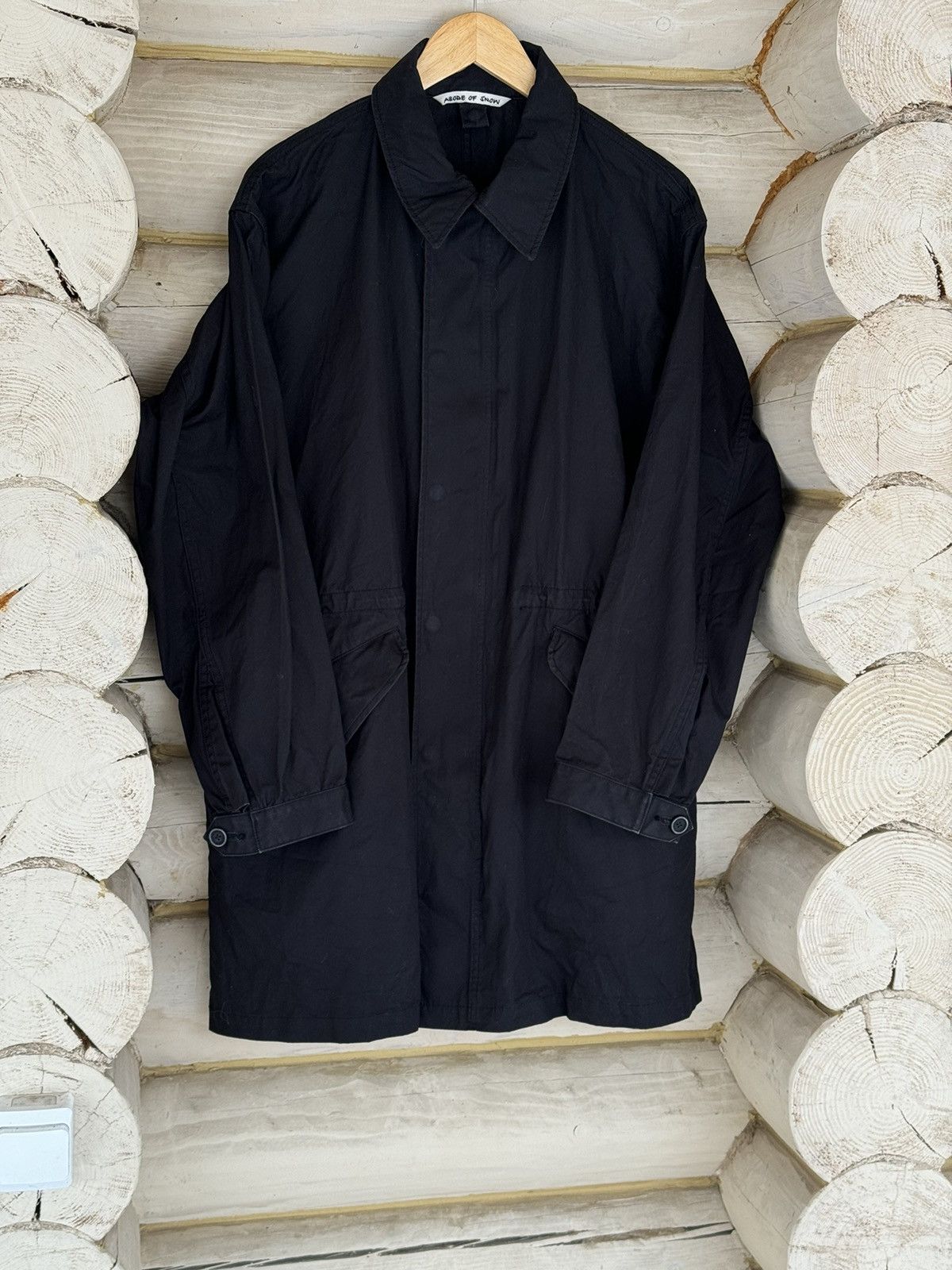 Designer × If Six Was Nine × Japanese Brand Adobe of Snow Made in Japan Lhasa Parka black long trench Size US M / EU 48-50 / 2 - 2 Thumbnail