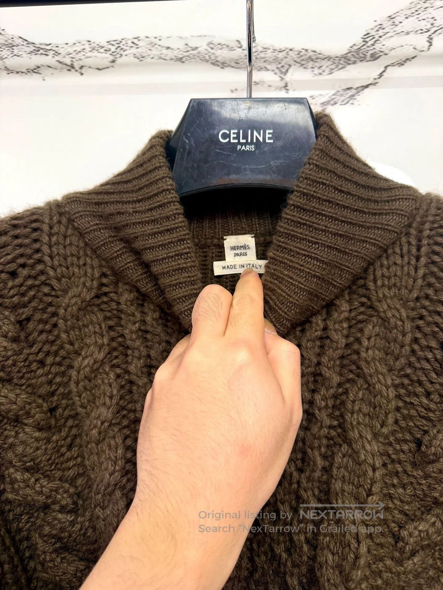 Hermes hermes luxury cashmere blend sweater cape. Size S / US 4 / IT 40 - 2 Thumbnail