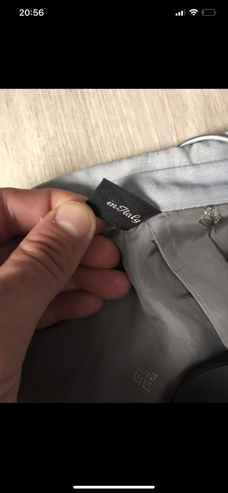 Givenchy Givenchy Gentleman Lana Lino luxury suit Size 50R - 14 Thumbnail