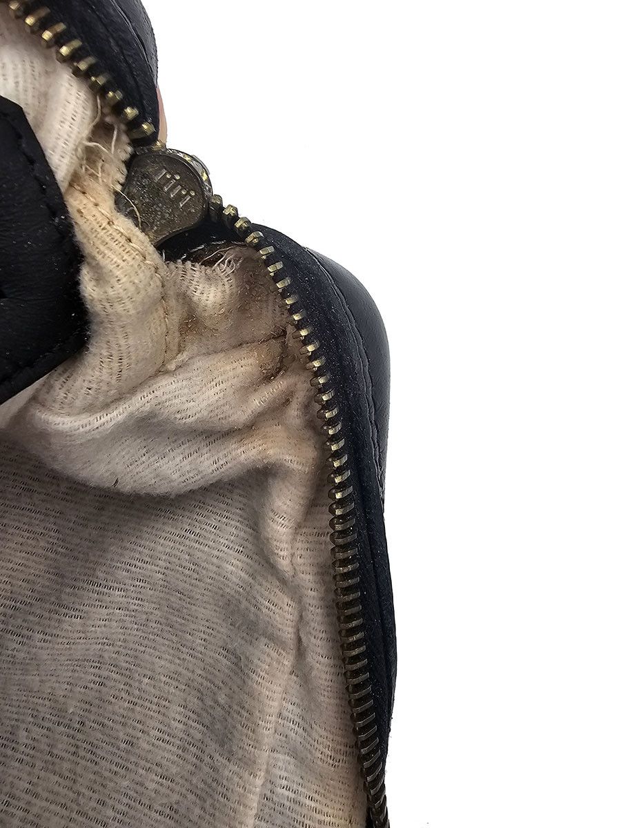 Maison Mollerus Maison Mollerus Vinerus Black Coated Canvas Crossbody Bag Size ONE SIZE - 12 Thumbnail