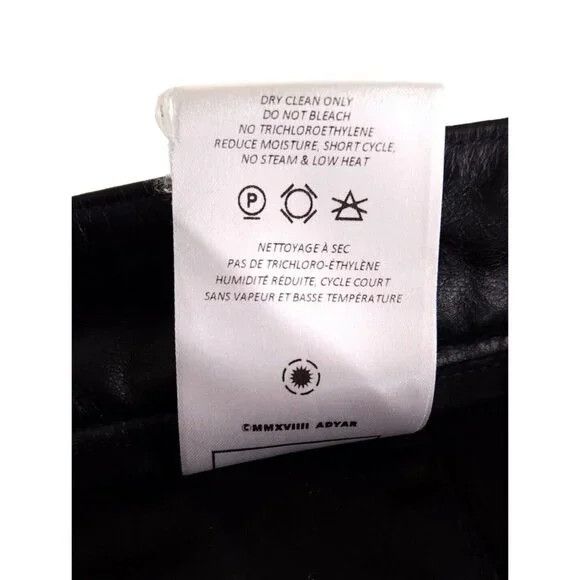 Leather Adyar Leather Brace Trousers Size XL Mens Black NWT Size US 38 / EU 54 - 15 Thumbnail
