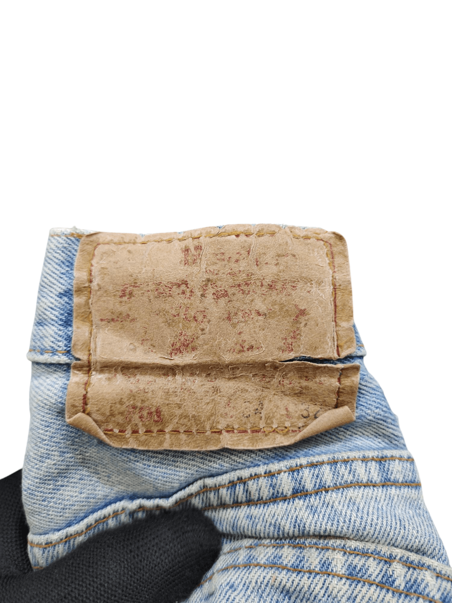 Levi's Vintage 90s Levis 501 Distress Faded Rusty Denim Jeans Size US 34 / EU 50 - 13 Thumbnail