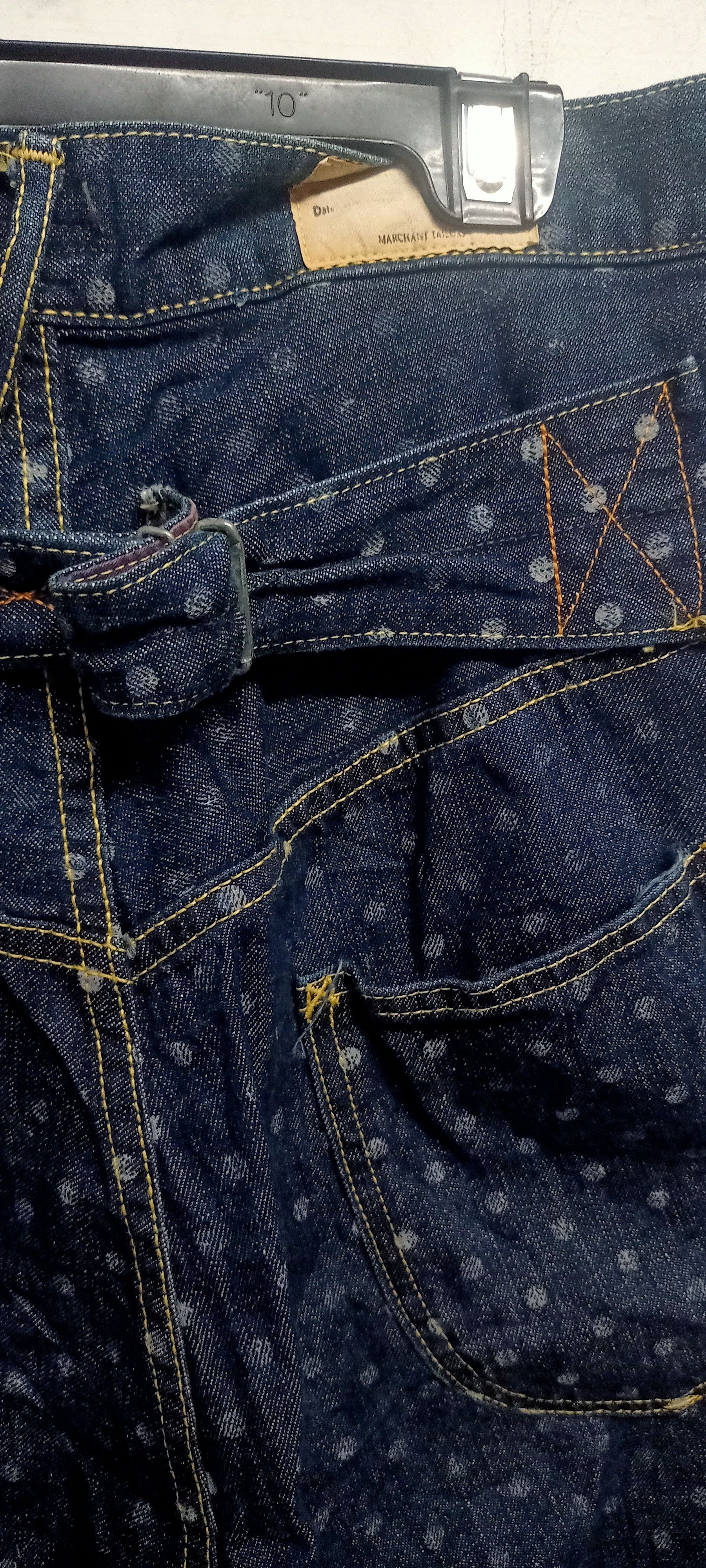 Kapital Kapital Denim Polcadot Size 29" - 7 Thumbnail