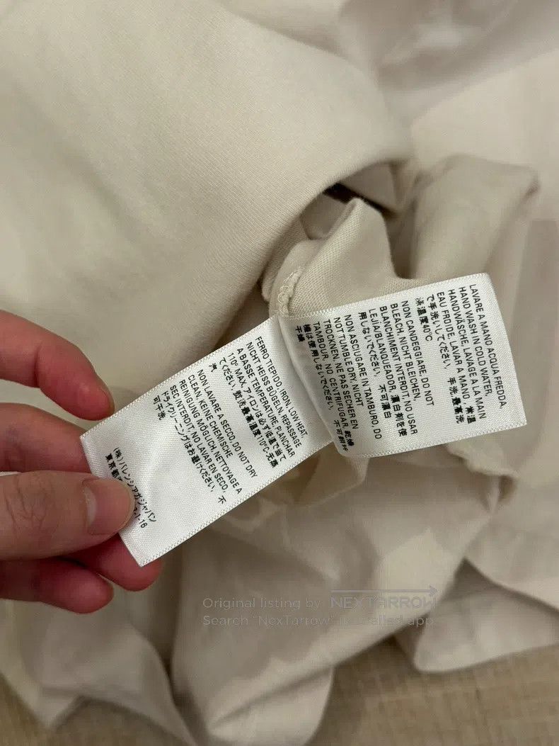 Balenciaga Balenciaga Front and Back Blue Letter T-Shirt Size US XS / EU 42 / 0 - 7 Thumbnail