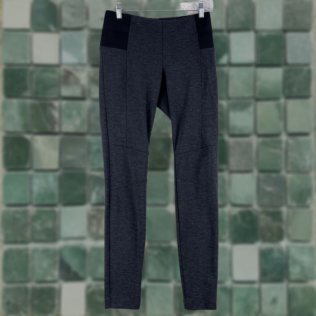 Vintage Kut from the Kloth Gray Legging Pants Womens Medium Pull On Skinny Knit Casual, Workwear, 28 Inseam, Aline? Size 32" / US 10 / IT 46 - 1 Thumbnail