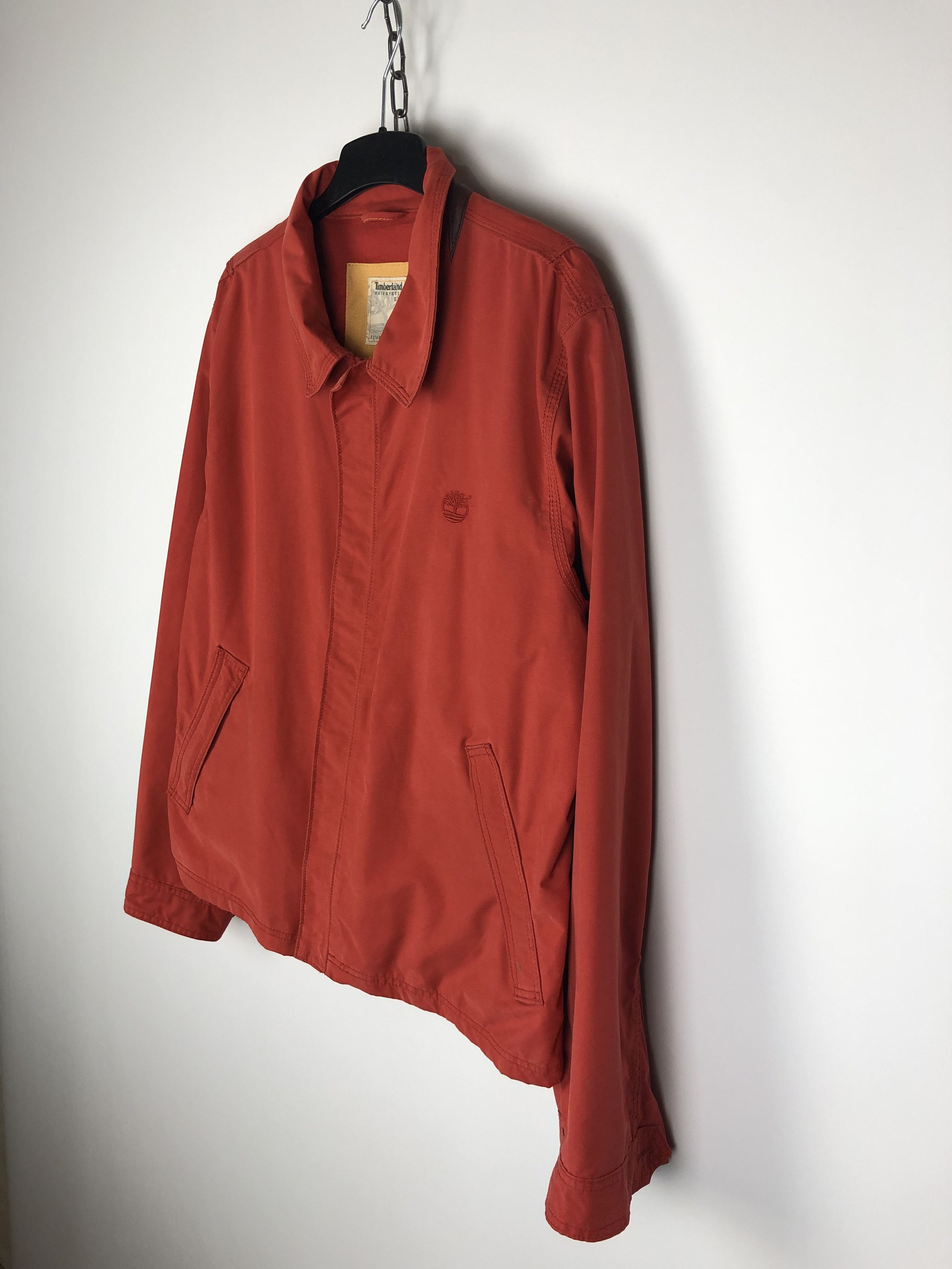Timberland Timberland Bomber Jacket Zip Red size L Size US L / EU 52-54 / 3 - 5 Thumbnail