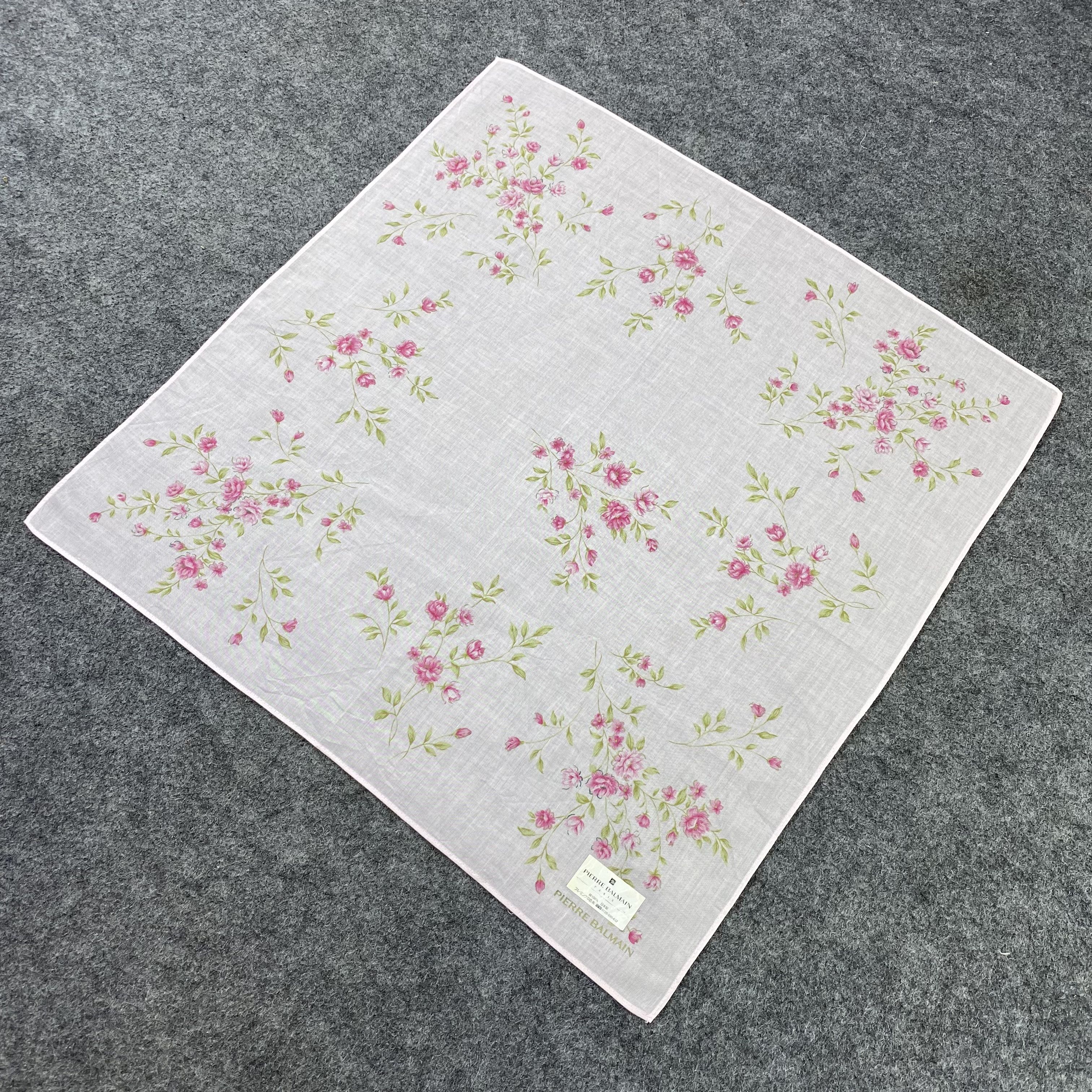 Pierre Balmain Pierre Balmain Handkerchief / Bandana / Neckerchief-B1382 Size ONE SIZE - 4 Thumbnail