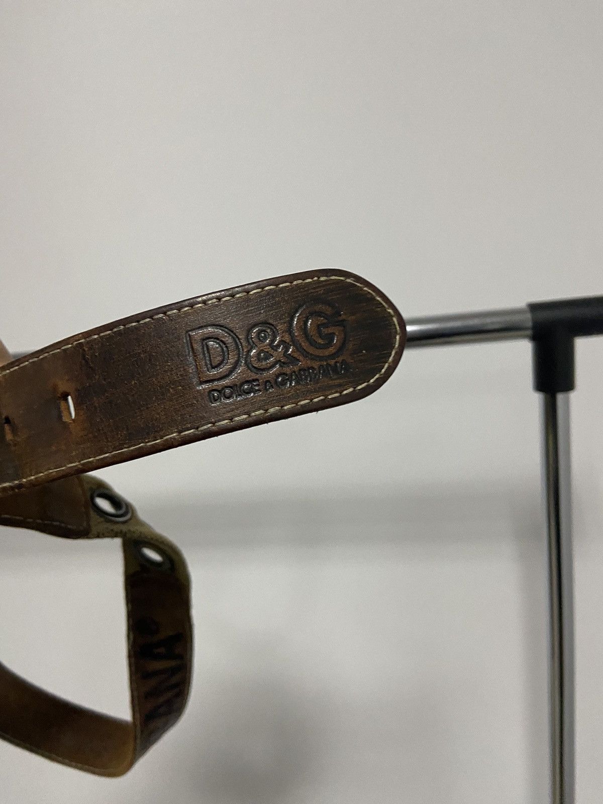 Dolce & Gabbana × Vintage Dolce Gabbana junker/junior belt Vintage Logo big logo Size ONE SIZE - 6 Thumbnail