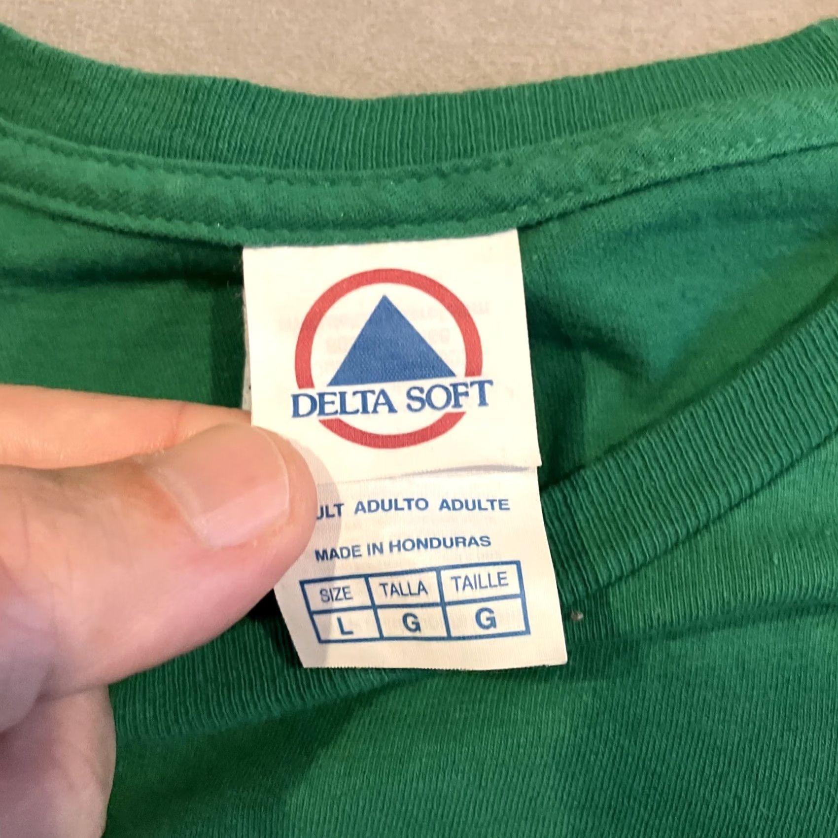 Nintendo Nintendo Official Zelda Pinch Proof Green Graphic T Shirt L Large Men Short Sleeve Crew Neck Shirt Size US L / EU 52-54 / 3 - 3 Thumbnail