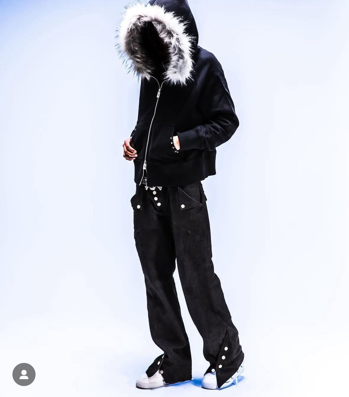 Corrupt Kid Fur Hoodie Zip up